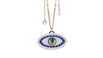 The Blink of an Eye pendant