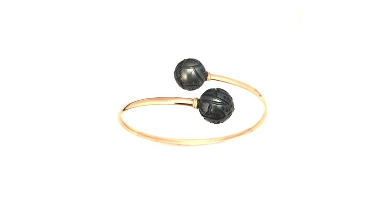 Norma Wellington Designs pearl bangle