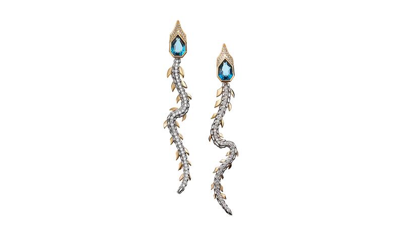 Lito Fine Jewelry snake earrings