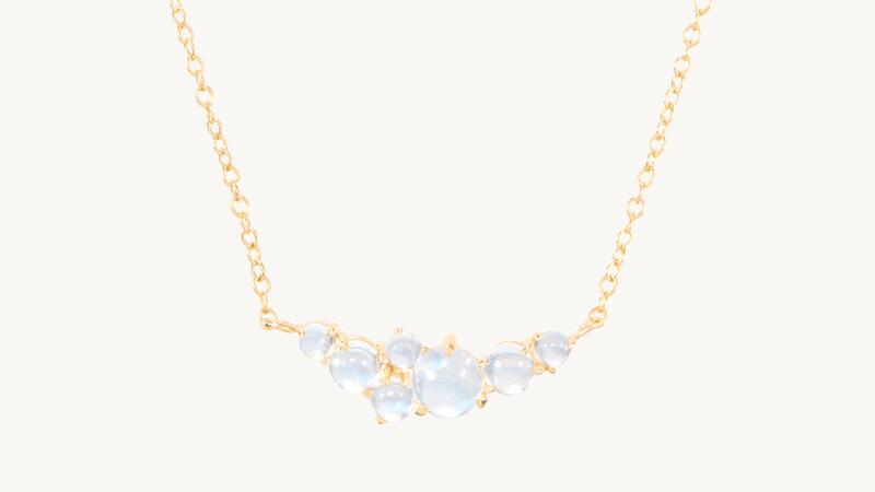 Catbird x The Met Moonstone Bubble necklace