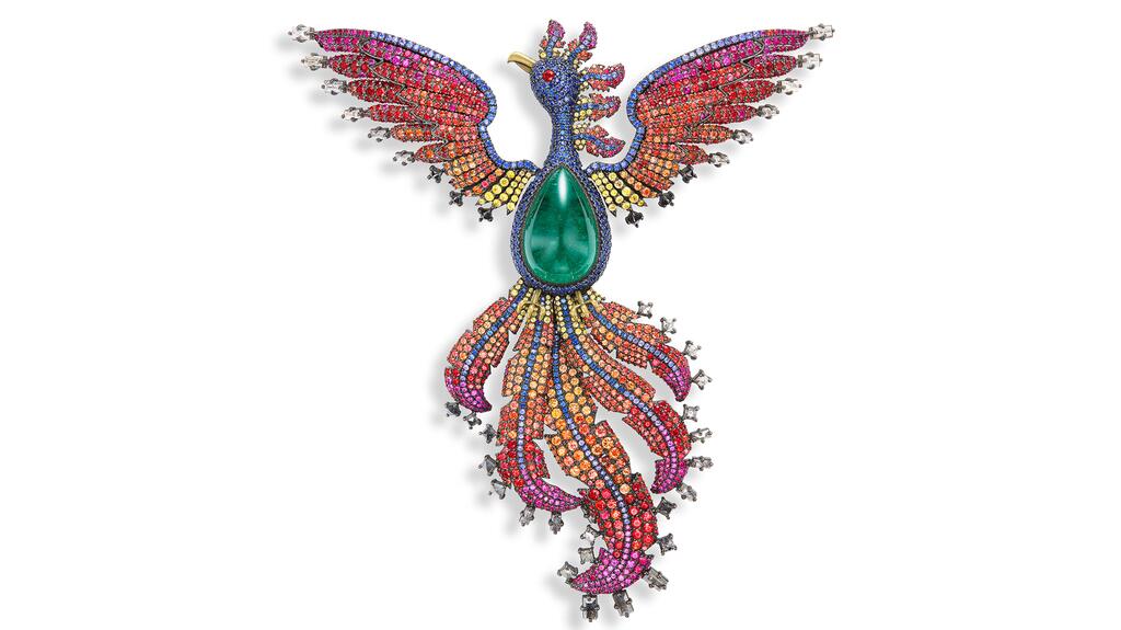 Alexia Connellan Phoenix brooch