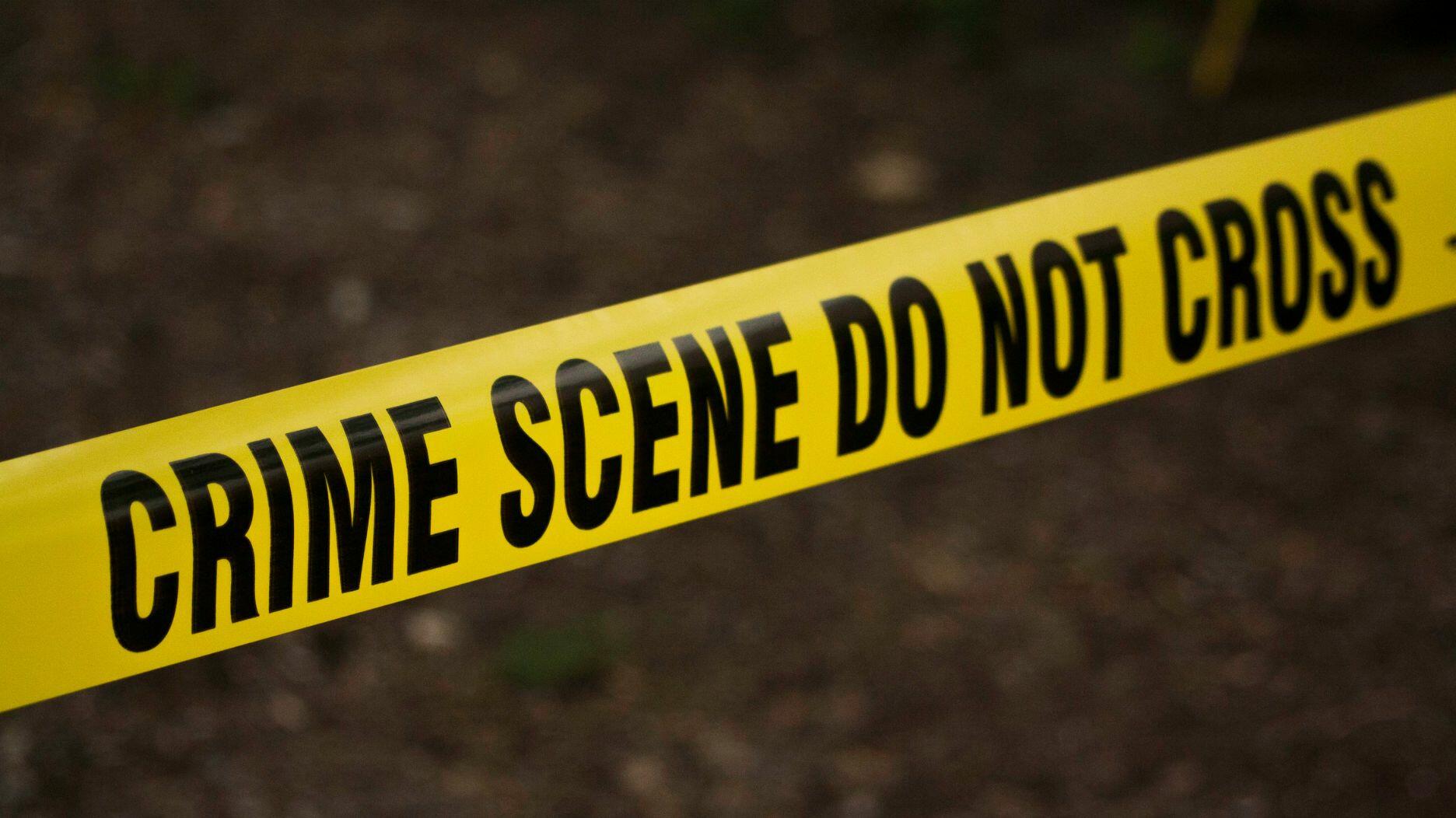 Stock image of police crime scene tape