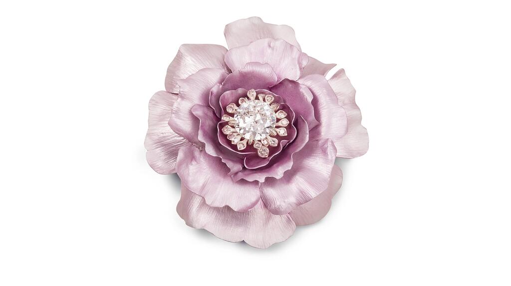 Hemmerle Rose brooch