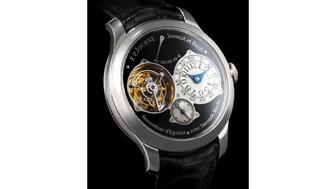 F.P. Journe platinum “Tourbillon Souverain Black Label” timepiece 