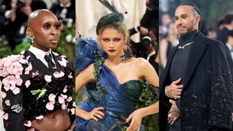 Cynthia Erivo, Zendaya, Lewis Hamilton at the Met Gala