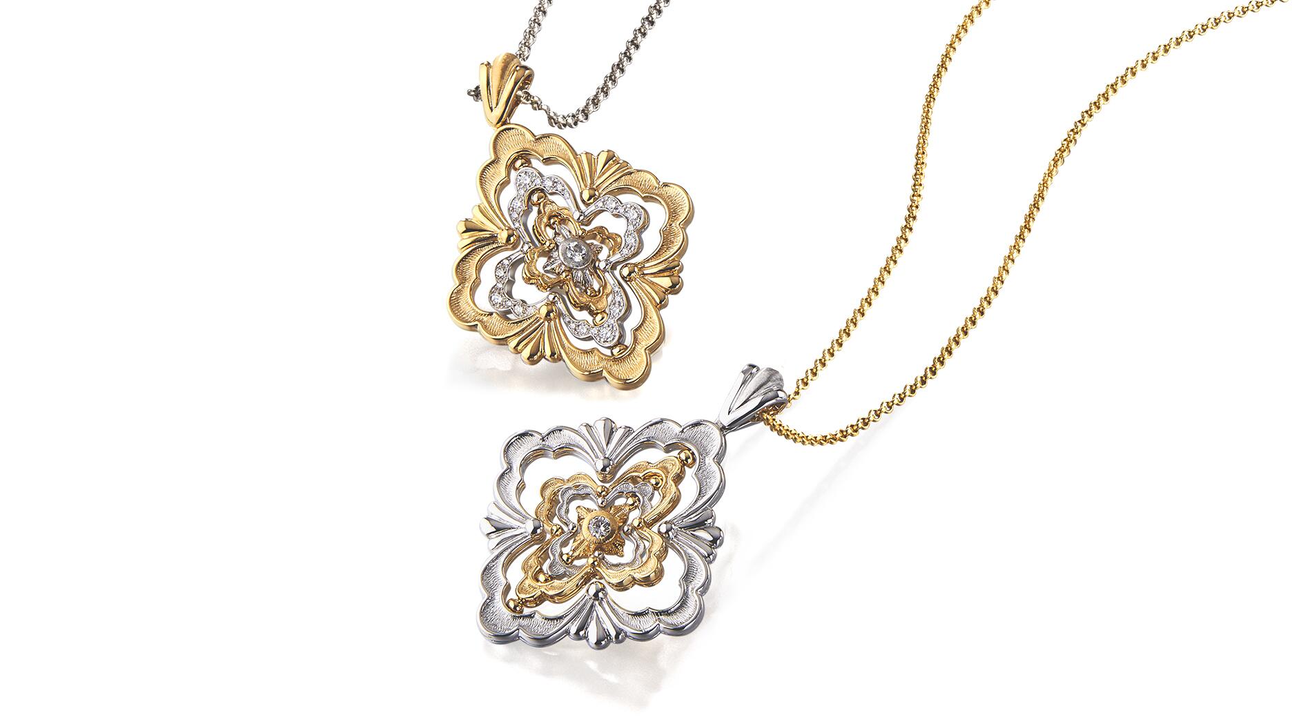 Buccellati Opera Galileo pendants