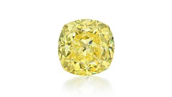 133 carat yellow diamond