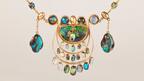 Louis Comfort Tiffany 1900 gold and opal necklace