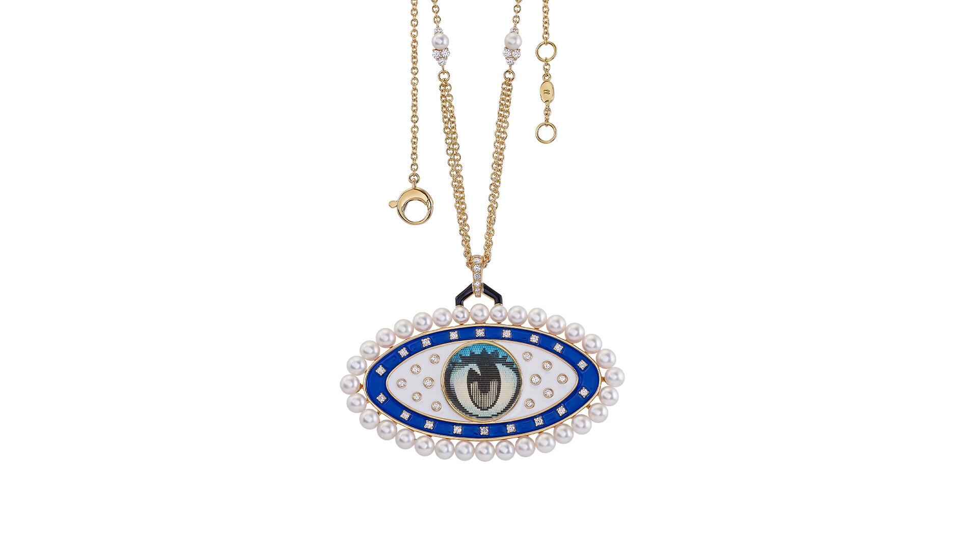 The Blink of an Eye pendant