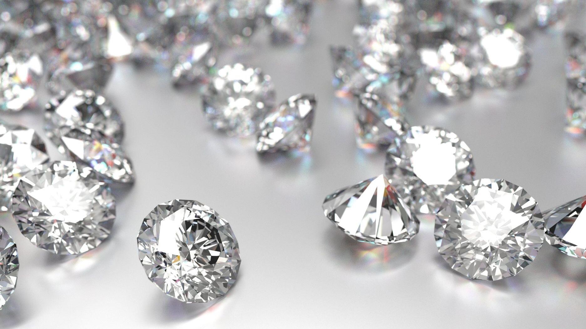 Stock image of diamonds  