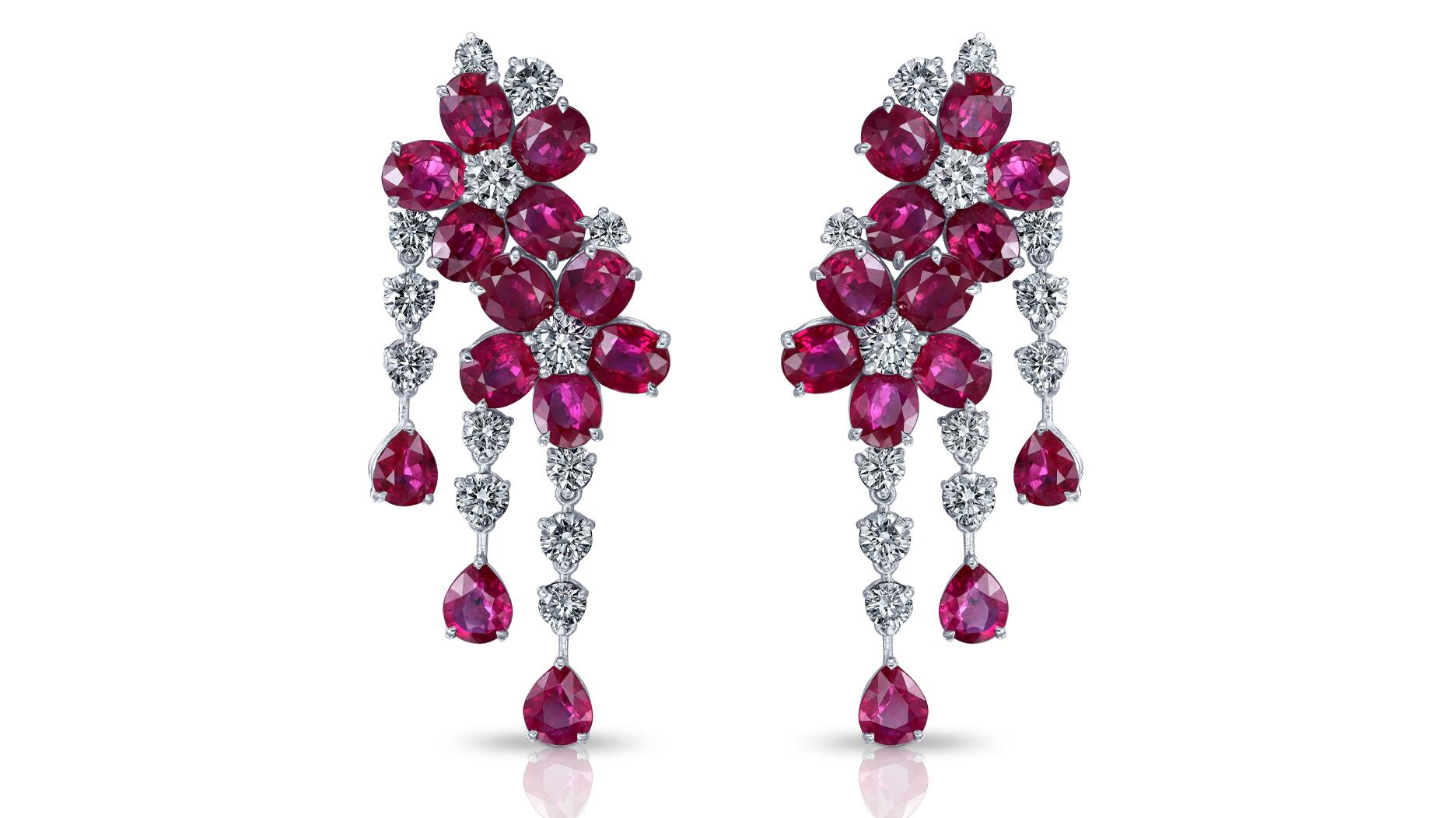 Dena Kemp ruby earrings