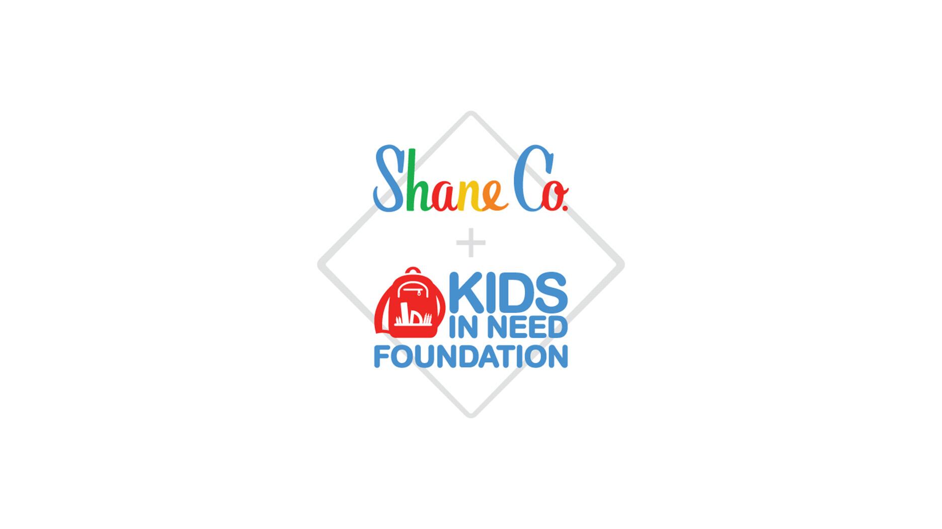 Shane Co. and the Kids in Need foundation logo