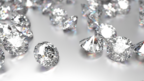  Loose diamonds stock photo 